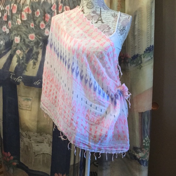 🆕Anthropologie Boho Infinity Scarf 🌸🐳🌼 - Picture 7 of 8